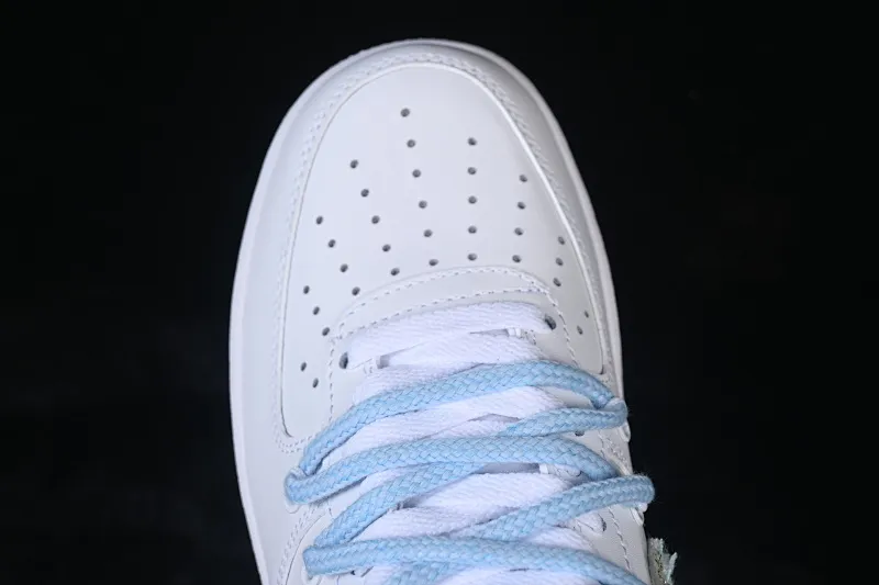 All categories Nk Air Force 1 Air Force series Nk Air Force 1 Low Air Force low-top Nike Air Force 1'07 Low milk blue weaving Air Force 1 low-top casual sneakers DC9999-223
